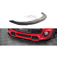 Maxton Design spoiler pod přední nárazník pro Mini Cooper F56 JCW, carbon-Look