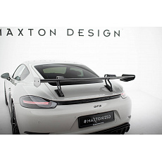 Maxton Design zadní křídlo s horním uchycením (swan-neck) ver. 2 pro Porsche Cayman S 982c, pravý karbon Maxton Design zadní křídlo s horním uchycením (swan-neck) ver. 2 pro Porsche Cayman S 982c, pravý karbon