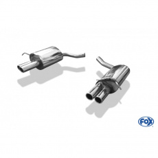 Fox Sportauspuff koncový tlumič výfuku s koncovkou 2x70 Typ 16 na obou stranách pro Mercedes třída E A207 2009- s motorem 3.0 CDI, 3.5, 5.5, určeno pro Cabrio (A207) Fox Sportauspuff koncový tlumič výfuku s koncovkou 2x70 Typ 16 na obou stranách pro Mercedes třída E A207 2009- s motorem 3.0 CDI, 3.5, 5.5, určeno pro Cabrio (A207)