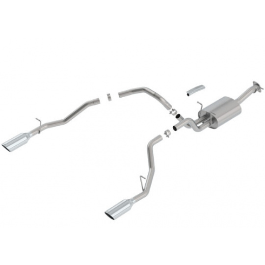 Borla Cat-Back výfukový systém "S-Type" vedený skrz zadní nárazník, typ 36 pro Ram 1500 5.7l, automat. přev. CC/SHB (5´7"), WB 144.6", r.v. 2019-2020, typ koncovek: chromové Borla Cat-Back výfukový systém "S-Type" vedený skrz zadní nárazník, typ 36 pro Ram 1500 5.7l, automat. přev. CC/SHB (5´7"), WB 144.6", r.v. 2019-2020, typ koncovek: chromové