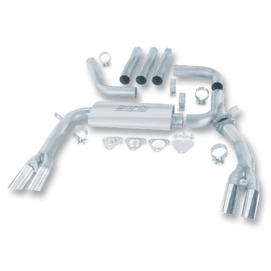 Borla Cat-Back výfukový systém pro Chevrolet Camaro SS/Z28 5,0l/5,7l V8 RWD 2-dvéř. Coupé/Convertible, r.v. od 84-92 Borla Cat-Back výfukový systém pro Chevrolet Camaro SS/Z28 5,0l/5,7l V8 RWD 2-dvéř. Coupé/Convertible, r.v. od 84-92