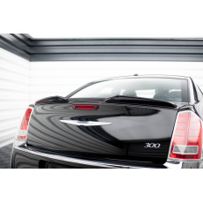 Maxton Design prodloužení spoileru 3d pro Chrysler 300 Mk2, černý lesklý plast ABS