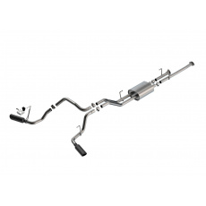 Borla Cat-Back výfukový systém "ATAK" pro Toyota Tundra 4.6L / 5.7L V8 automat, 2WD/4WD r.v. 2009-2021, barva koncovek: černé Borla Cat-Back výfukový systém "ATAK" pro Toyota Tundra 4.6L / 5.7L V8 automat, 2WD/4WD r.v. 2009-2021, barva koncovek: černé