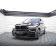 Maxton Design spoiler pod přední nárazník ver.3 pro BMW X5 F15, černý lesklý plast ABS, M-Pack