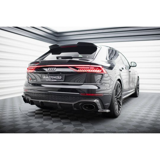 Maxton Design difuzor zadního nárazníku pro Audi RSQ8 Mk1, materiál pravý karbon