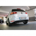 Fox Sportauspuff koncový tlumič výfuku s koncovkou 160x90 Typ 38 na obou stranách pro Volkswagen Golf VII 2012- s motorem 1.2, 1.4, 1.6, 1.6 TDI, 2.0 TDI