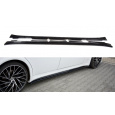 Maxton Design difuzory pod boční prahy pro Maserati Quattroporte Mk5, plast ABS bez povrchové úpravy