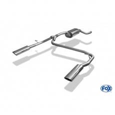 Fox Sportauspuff koncový tlumič výfuku s koncovkou 106x71 Typ 32 na obou stranách pro Ford Focus III 2012- s motorem 1.0 Fox Sportauspuff koncový tlumič výfuku s koncovkou 106x71 Typ 32 na obou stranách pro Ford Focus III 2012- s motorem 1.0