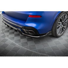 Maxton Design středový spoiler pod zadní nárazník s žebrováním v.2 pro BMW X5 G05 Facelift, černý lesklý plast ABS Maxton Design středový spoiler pod zadní nárazník s žebrováním v.2 pro BMW X5 G05 Facelift, černý lesklý plast ABS