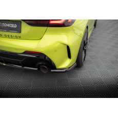 Maxton Design boční difuzory pod zadní nárazník ver. 11 pro BMW řada 1 F40, černý lesklý plast ABS, M-Pack / M135i