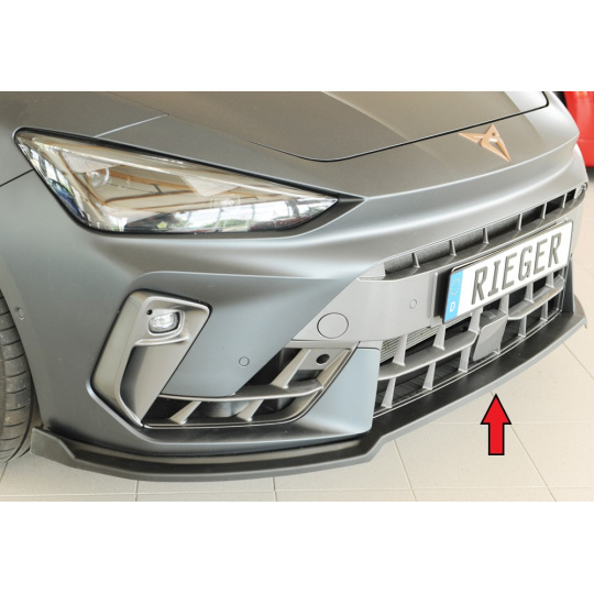 Rieger lipa pod přední nárazník pro Cupra Leon KL 5-dvéř. (ST/sportstourer), 06/24-, plast ABS bez povrchové úpravy Rieger lipa pod přední nárazník pro Cupra Leon KL 5-dvéř. (ST/sportstourer), 06/24-, plast ABS bez povrchové úpravy