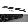 Maxton Design difuzory pod boční prahy pro Mercedes třída E w212/AMG, carbon-Look