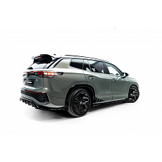 Maxton Design difuzory pod boční prahy pro Volkswagen Tayron R-Line Mk1, černý lesklý plast ABS Maxton Design difuzory pod boční prahy pro Volkswagen Tayron R-Line Mk1, černý lesklý plast ABS