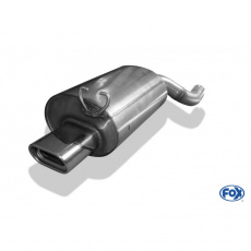 Fox Sportauspuff koncový tlumič výfuku s koncovkou 135x80 Typ 53 pro Mercedes SL 129 s motorem 2.8, 3.0, 3.2, 5.0