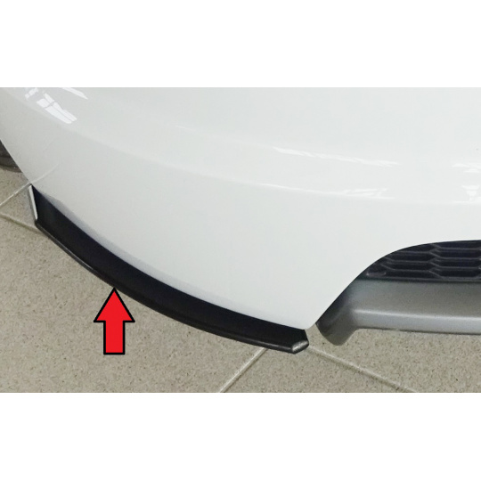 Rieger spoiler pod zadní nárazník na levé straně pro Audi TT 8J-FV, 8S kupé, roadster vč. faceliftu r.v. 07/14-08/18, 09/18-, plast ABS bez povrchové úpravy