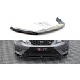 Maxton Design spoiler pod přední nárazník ver.2 pro Seat Leon Cupra Mk3, carbon-Look