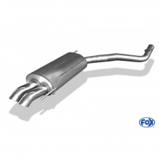 Fox Sportauspuff koncový tlumič výfuku s koncovkou 2x63 Typ 28 pro Volkswagen T4 s motorem 1.9, 1.9 D/TD, 2.0, 2.4 D, 2.5, 2.5 TDI, 2.8, s pohonem předních kol Fox Sportauspuff koncový tlumič výfuku s koncovkou 2x63 Typ 28 pro Volkswagen T4 s motorem 1.9, 1.9 D/TD, 2.0, 2.4 D, 2.5, 2.5 TDI, 2.8, s pohonem předních kol