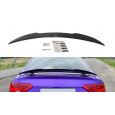 Maxton Design prodloužení spoileru pro Audi RS5 8T, černý lesklý plast ABS