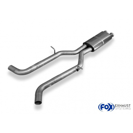 Fox Sportauspuff přední díl s tlumičem pro Mercedes třída E 212 2009- s motorem 5.5 Fox Sportauspuff přední díl s tlumičem pro Mercedes třída E 212 2009- s motorem 5.5