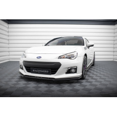 Maxton Design spoiler pod přední nárazník ver.4 pro Subaru BRZ Mk1, černý lesklý plast ABS