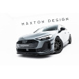 Maxton Design spoiler pod přední nárazník pro Audi A5 B10, černý lesklý plast ABS, Avant S-Line / Sedan S-Line