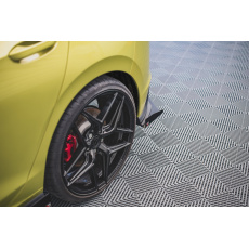 Maxton Design křidélka bočních difuzorů zad. nárazníku pro Volkswagen Golf GTI Mk8, černý lesklý plast ABS, Clubsport