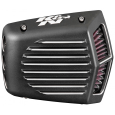 K&N Street Metal sportovní kit sání pro HARLEY DAVIDSON FXFBS Fat Bob 114 CI 2018-2021 lakovaný vrchlík, výška: 83 mm