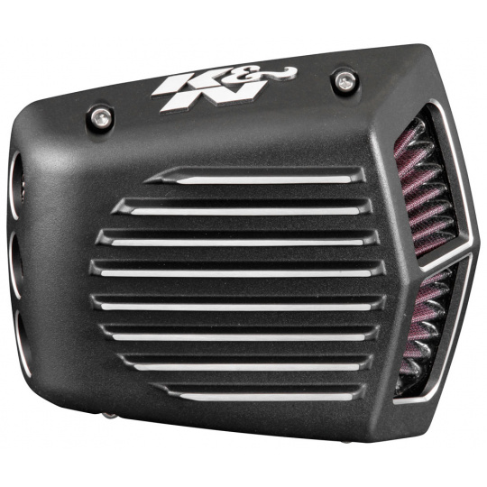 K&N Street Metal sportovní kit sání pro HARLEY DAVIDSON FXFBS Fat Bob 114 CI 2018-2021 lakovaný vrchlík, výška: 83 mm