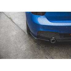 Maxton Design "Racing durability" boční difuzory pod zadní nárazník pro BMW řada 1 F20 M135I, plast ABS bez povrchové úpravy