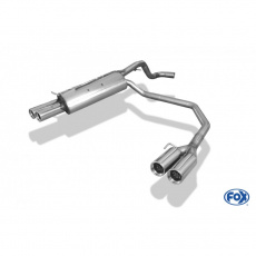 Fox Sportauspuff koncový tlumič výfuku s koncovkou 2x76 Typ 13 na obou stranách pro Volkswagen Golf IV s motorem 1.4, 1.6, 1.8, 1.9 TDI, 2.0, 2.3 Fox Sportauspuff koncový tlumič výfuku s koncovkou 2x76 Typ 13 na obou stranách pro Volkswagen Golf IV s motorem 1.4, 1.6, 1.8, 1.9 TDI, 2.0, 2.3