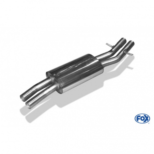 Fox Sportauspuff středový tlumič výfuku pro BMW řada 3 E46 s motorem 2.0, 2.2, 2.5, 2.8, 3.0