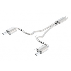 Borla Cat-Back výfukový systém "Touring" pro Ford Mustang GT/GT Convertible 5,0l RWD, 2-dvéř., r.v. od 15-17, typ koncovek: chromové Borla Cat-Back výfukový systém "Touring" pro Ford Mustang GT/GT Convertible 5,0l RWD, 2-dvéř., r.v. od 15-17, typ koncovek: chromové