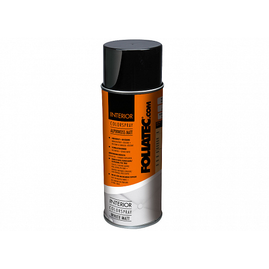FOLIATEC barva na interiér - Interior Color Spray 400ml, barva: bílá matná FOLIATEC barva na interiér - Interior Color Spray 400ml, barva: bílá matná