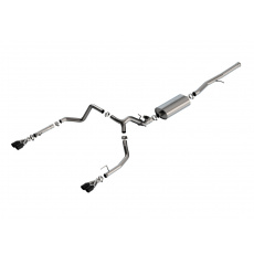 Borla Cat-Back výfukový systém "Touring" pro GMC Sierra 1500 6.2L V8, automat, 2WD/4WD, EC s SB (6'7") 147.4" WB/ CC s SB (5'10") 147.4" WB, typ koncovek: černé Borla Cat-Back výfukový systém "Touring" pro GMC Sierra 1500 6.2L V8, automat, 2WD/4WD, EC s SB (6'7") 147.4" WB/ CC s SB (5'10") 147.4" WB, typ koncovek: černé