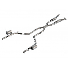 Borla Cat-Back výfukový systém "ATAK" pro Dodge Durango SRT Hellcat 6,2l s aut. převodovkou, 4-dvéř., r.v. 2021, bez koncovek Borla Cat-Back výfukový systém "ATAK" pro Dodge Durango SRT Hellcat 6,2l s aut. převodovkou, 4-dvéř., r.v. 2021, bez koncovek