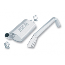 Borla Cat-Back výfukový systém "Touring" pro Jeep CJ-7 4,2l 6-válec 4WD 2-dvéř. r.v. od 81-86 Borla Cat-Back výfukový systém "Touring" pro Jeep CJ-7 4,2l 6-válec 4WD 2-dvéř. r.v. od 81-86