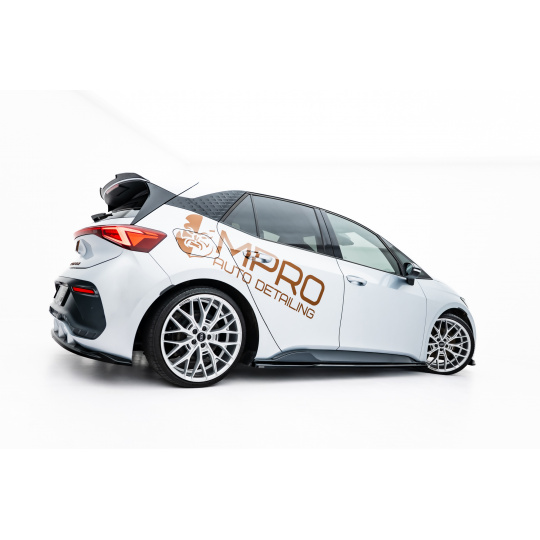 Maxton Design difuzory pod boční prahy pro Cupra Born Mk1, černý lesklý plast ABS