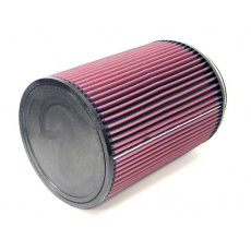 K&N univerzální kulatý filtr se vstupem 152 mm a výškou 254 mm, gumový vrchlík