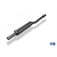 Fox Sportauspuff přední díl s tlumičem pro Volkswagen Polo 86C s motorem 0.9, 1.0, 1.1, 1.3, 1.3 D