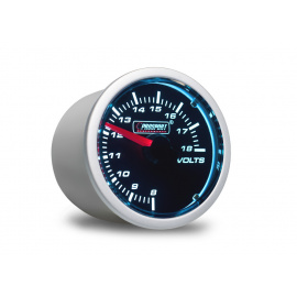 PROSPORT Performance přídavný budík řady Smoke, měřená hodnota: voltmetr