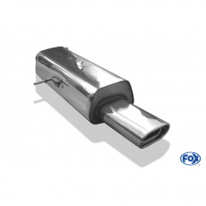 Fox Sportauspuff koncový tlumič výfuku s koncovkou 135x80 Typ 53 pro Peugeot 307 s motorem 1.4, 1.6 Fox Sportauspuff koncový tlumič výfuku s koncovkou 135x80 Typ 53 pro Peugeot 307 s motorem 1.4, 1.6