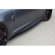 Maxton Design difuzory pod boční prahy pro Jaguar XF- R Mk1, černý lesklý plast ABS