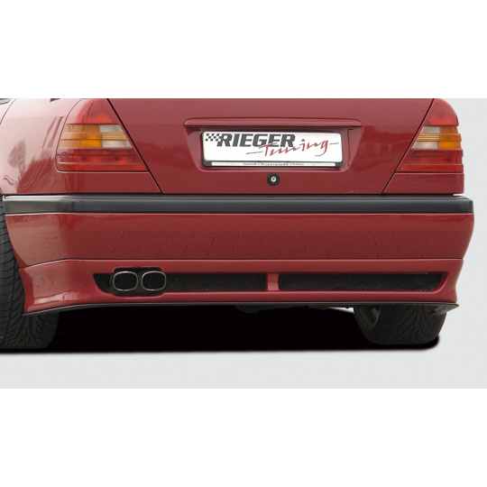 Rieger spoiler pod zadní nárazník pro Mercedes třída C W202 sedan, t-model (do r.v. 97) r.v. 00/93-06/97, plast ABS bez povrchové úpravy Rieger spoiler pod zadní nárazník pro Mercedes třída C W202 sedan, t-model (do r.v. 97) r.v. 00/93-06/97, plast ABS bez povrchové úpravy