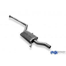 Fox Sportauspuff přední díl s tlumičem pro Audi 200 44Q s motorem 2.2 Fox Sportauspuff přední díl s tlumičem pro Audi 200 44Q s motorem 2.2