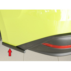 Rieger spoiler pod zadní nárazník na levé straně pro Škoda Enyaq iV RS SUV (5AZ) r.v. 07/21-, plast ABS bez povrchové úpravy Rieger spoiler pod zadní nárazník na levé straně pro Škoda Enyaq iV RS SUV (5AZ) r.v. 07/21-, plast ABS bez povrchové úpravy