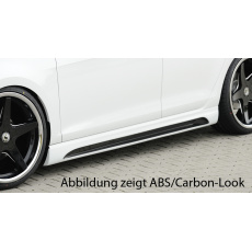 Rieger boční práh mont. strana levá pro Seat Leon Cupra 5F 5-dvéř., r.v. 03/14-, plast ABS bez povrchové úpravy, s prolisem a výřezem