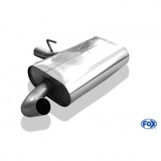 Fox Sportauspuff středový tlumič výfuku pro Volkswagen Corrado 16V, VR6 s motorem 2.0 16V, vč. 2.9 VR6 ale bez homologace