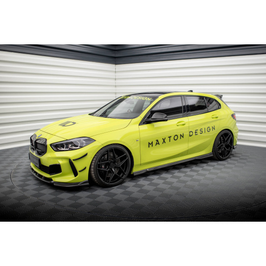 Maxton Design sada splitterů pro BMW řada 1 F40, materiál pravý karbon, M-Pack / M135i