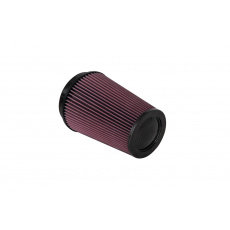 K&N univerzální kuželovitý zkosený filtr se vstupem 127 mm a výškou 224 mm, karbonový vrchlík