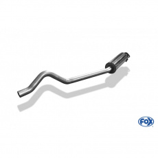 Fox Sportauspuff přední díl s tlumičem pro Opel Astra F s motorem 1.4, 1.5 D, 1.6, 1.6 D, 1.8, 2.0, hatchback/notchback